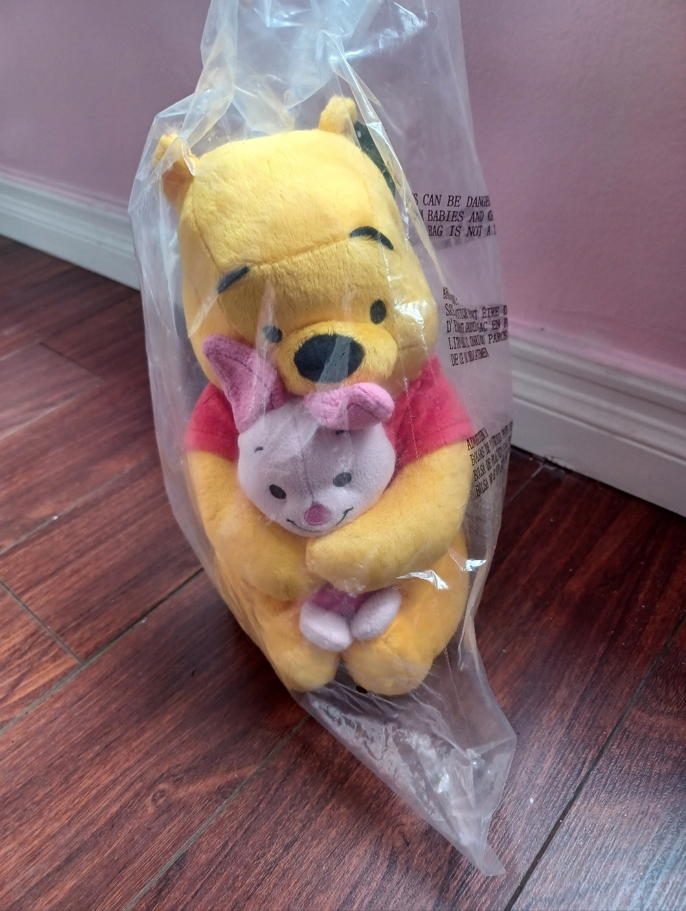 Pooh and piglet plush toy stuffed animal Disney Store